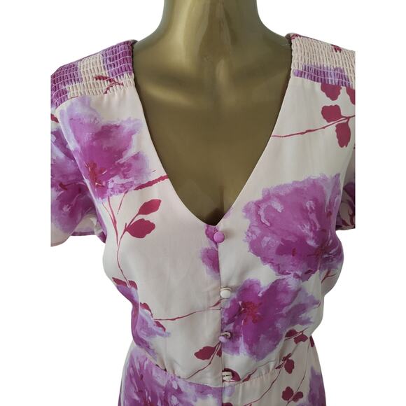 Collective Concepts Sz XS Pink Floral Nordstrom Dress - Picture 4 of 8